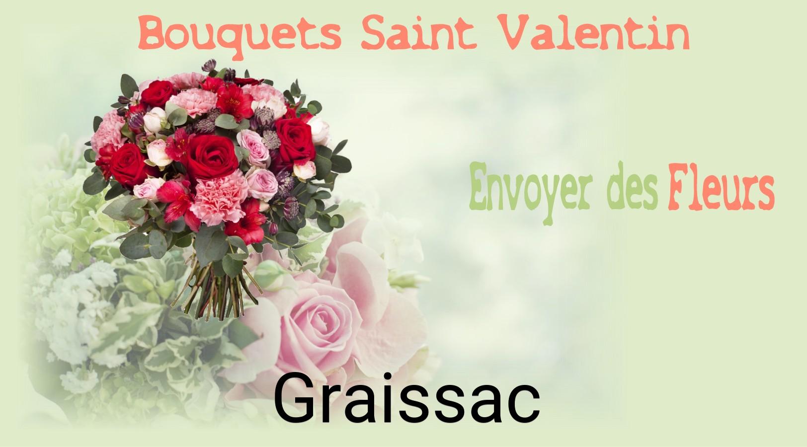 Roses de Saint-Valentin livrées à Graissac